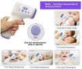 Digital LCD Medical Non Contact Infrared Forehead Thermometer Gun Type Adult Baby. 