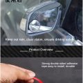 Night Knight Car Rearview Mirror To Block Rain And Eyebrows For Lexus logo CT ES IS GS LS LX RX UX NX CT200h es200 es300 is200 is250 is300 gs300 rx300 nx200. 