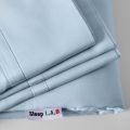 Flat Bedsheet & 2 Pillow Cases - 100% Cotton - Standard 300 Thread Count - Sleep L.A.B. 