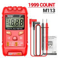 ANENG M113 Digital Mini Multimeter Professionals 4000 Counts AC/DC Electrical Instruments Tester Auto Range Meter Multimeter Tool. 