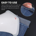 60M Double-sided Non-woven Adhesive Cloth Hem Tape Iron-on Clothes Sewing Turn Up Hem Non-woven Fabric Liner Clothing Tools 1Roll. 