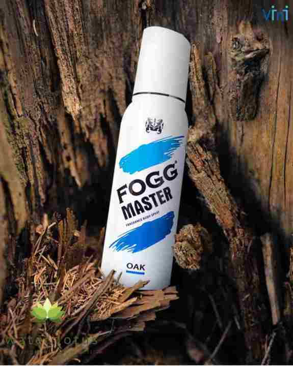 Fogg Master Oak No Gas Deodorant for Men, Long-Lasting Perfume Body Spray, 120ml