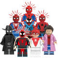 【Cost-effective】Compatible with LEGO Super Heroes Series Sony Red Spider-Man Building Block Toy Minifigure. 
