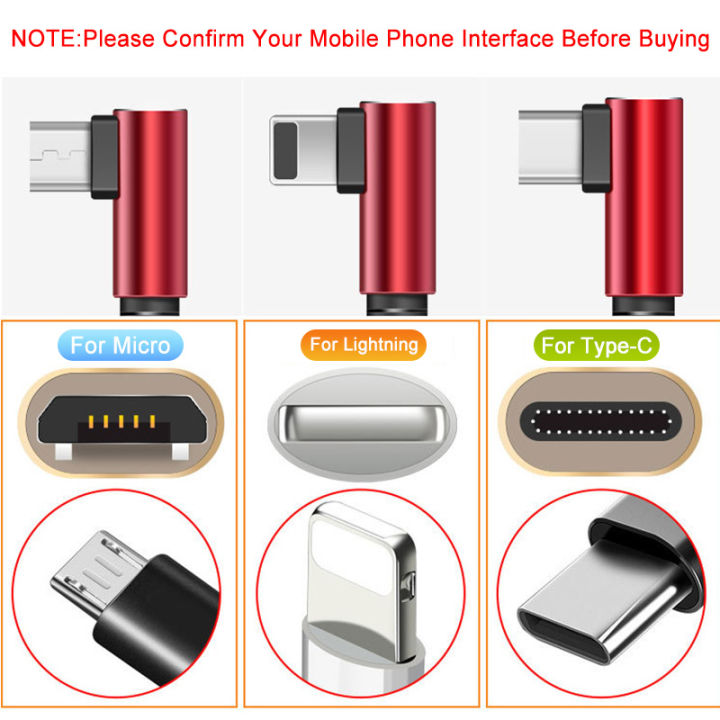 90%20Degree%20L%20Shape%20Game%20Cable%20Micro%20Type%20C%20USB%202.4A%20Fast%20Charging%20Charger%20Adapter%20Mobile%20Phone%20Wire%20For%20Samsung%20Huawei%20Xiaomi%20-%20Image%202