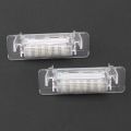 (VDZI) for W210 W202 E300 E55 C230 LED Number License Plate Lights Lamp No Error 12V 6500K White License Light. 