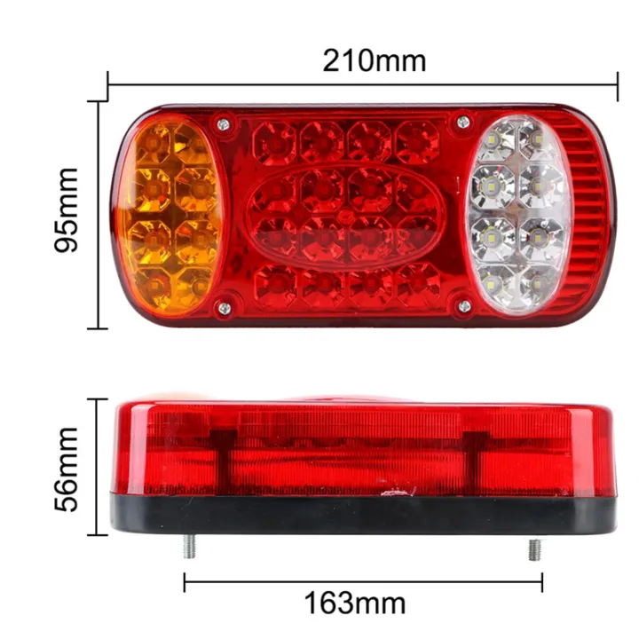 12V%2032%20LED%20Car%20Truck%20Tail%20Light%20Rear%20Stop%20Brake%20Lights%20Signal%20Indicator%20Taillight%20for%20Trailer%20Truck%20Lorry%20Van%20UTE%201PCS%20-%20Image%208