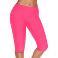 Women High Waisted Yoga Pants Squat Proof Cropped Training Tights Female Sports Fitness Gym Flex Capri Leggings For Ladies. 