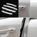 4PCS Car Sticker Door Edge Guards Trim Molding Protection Strip Scratch Protector Car Crash Barriers Door Guard Collision CSV. 