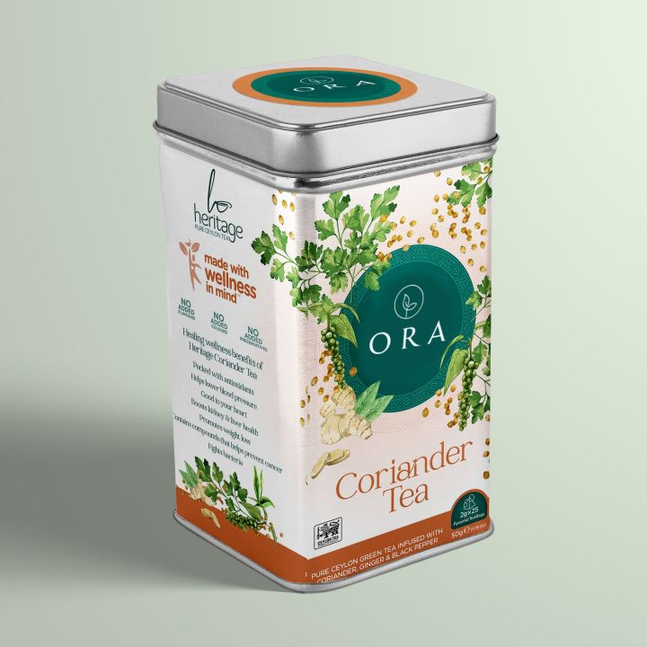 ORA Coriander Tea | Herbal Tea | Pure Ceylon Tea | Boosts Immunity | Antioxidant | Export Quality