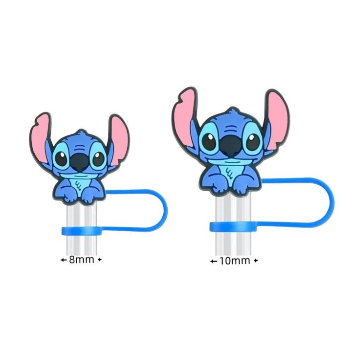 5pcs%20New%20Cartoon%20Stitch%20Straw%20Cover%20Cap%20Cute%208mm%2010mm%20Straw%20Tip%20Covers%20Funny%20Tumbler%20Accessories%20Straw%20Topper%20for%20Stanley%20Cup%2030%2040%20Oz%20-%20Image%202