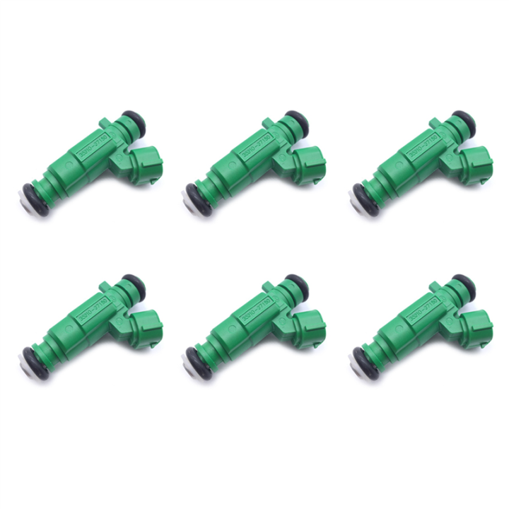 6X New Fuel Injector Nozzle for 1.6L 2.5L 2.7L 1999-2011 3531037150 Car Accessories