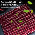 Breathable Car Seat Cushion for Improved Blood Circulation Premium Wood Bead Car Seat Cushion Stay Cool Relieve Pain Improve Circulation Auto Accessories for Comfort Cool Cushion Seat Cover for Car. 