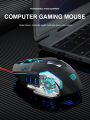 BAJEAL G8 Gaming Mouse DPI Adjustable LED RGB Wired USB 3200DPI Mouse. 