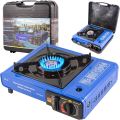 Gas Stove Outdoor Aluminum Alloy Cassette Stove Portable Gas Stove Good Heat Dissipation Strong Firepower Gas Stove for Home Picnic. 