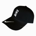 N I K E Baseball Cap Adjustable Sun Visor Hat & Caps Unisex Plain Black Cap White cap | Hats and Caps. 