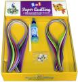 2 in 1 Paper Quilling (Birds and Sea Creature) Making Art and Craft Toys Kits. 
