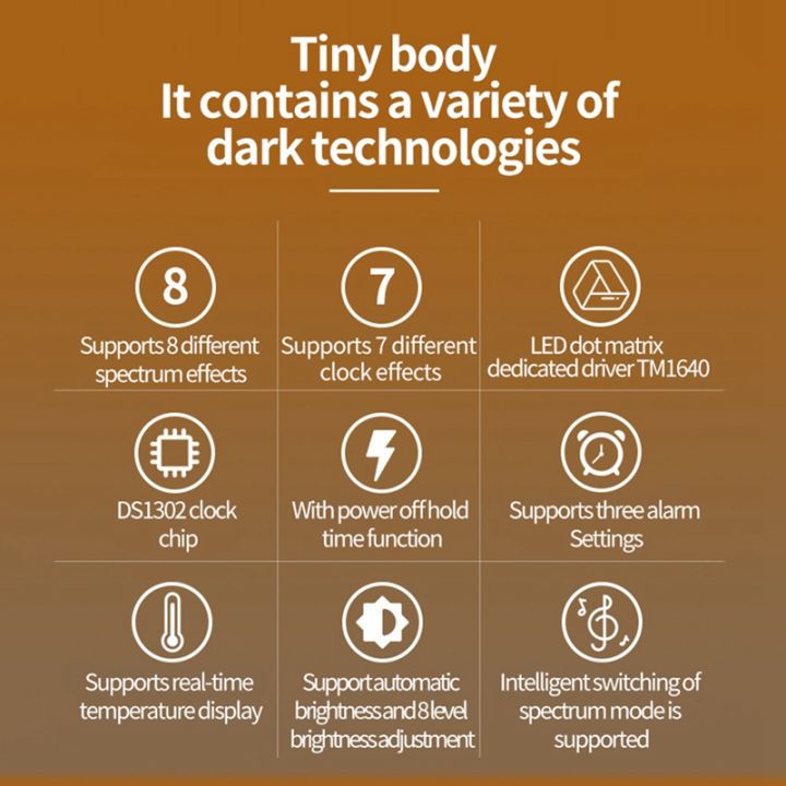 LED%20Music%20Spectrum%20Display%20DIY%20Kit%2016X32%20Rhythm%20Light%20Clock%208%20Kinds%20Spectrum%20Mode%20SMD%20Soldering%20Display%20Light,%20Green%20Easy%20Install%20Easy%20to%20Use%20-%20Image%206
