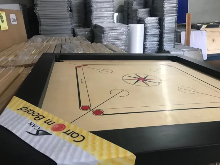 Scan iron wood (palu) 12mm carrom board