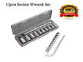 Box Socket Wrench Set (10 Pcs). 