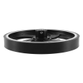 5 Pcs 500mmx6mmX20mm Industrial Aluminum Rubber Measuring Encoder Meter Wheel for Industrial Encoder Encoder Wheel. 