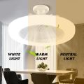 LED Ceiling fan  Light  Bulb Lamp with  Remote Control  multi color. 