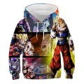 Dragon Ball Children's Wukong Hoodie Autumn New Children's Clothing Children's Hoodie Boy Cartoon 3d Hoodie Fashion Cool. 