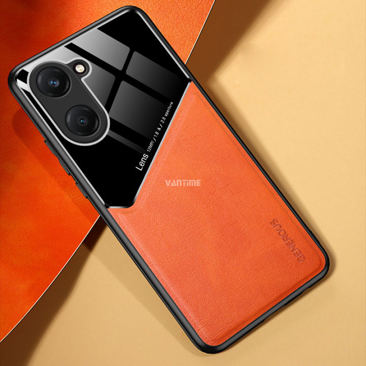 Vantime%20for%20vivo%20Y03%20/%20Y03t%204G%20Case%20Slim%20Magnetic%20Attraction%20Hard%20PU%20Leather%20Back%20Cover%20-%20Image%205