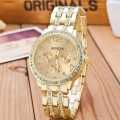 GENEVA Luxury Ladies Women Fashion Watches. 