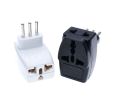 Italian Uruguay Travel Plug Adapter Type L 3 Way Multi Port Outlet Convert Au/uk/eu/ge/ .... Plug Ac100~250v 10a Black. 