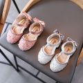 Girls' shoes summer new little girl baby princess children's Baotou soft-soled crystal style girls' sandals. 