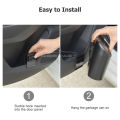 Geepact Car Mini Trash Bin Flip Lid Dust Bin Car Portable Dustbin Hanging Vehicle Garbage Waterproof Recycling Bin Dust Case Storage Box Square Pressing Type Trash Can Wastebasket Organizer Auto Interior Accessories for Car Office Home. 