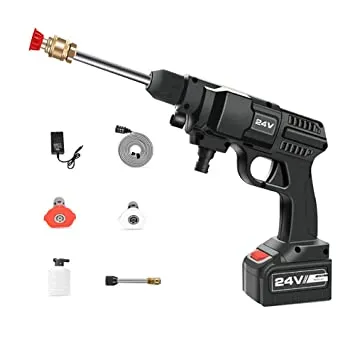 Electric Pressure Washer Power Washer Cordless Portable Handheld Car Wash Pressure Water Nozzle Cleaning Machine Kit