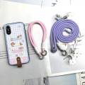 Necklace Back Cover Phone Case For ZTE Blade A31 Plus/Optus X Sight 2 Waterproof Dirt-resistant Lanyard Durable Diagonal. 