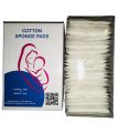 Individually packed 30 cotton sponge pads. 