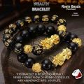 Unisex Feng Shui Lucky Bracelet for Men and Women Bracelet Bangle Elastic Resin Bracelet Lucky Bracelet. 