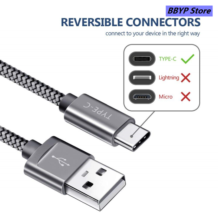 BBYP%20%E3%80%90happy%20one%E3%80%911/2/3Meter%20Android%20USB%20Charger%2025cm%20Short%20Cabel%20Nylon%20New%20style%20Long%20Kabel%20for%209%20Mix%204%20Redmi%20Note%207%208%20Pro%20Samsung%2010%20Plus%20-%20Image%206