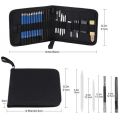 【BestGO】26/33Pcs H&B Sketching Pencils Drawing and Sketch Kit Set with Erasers Charcoal Stick Sharpener. 