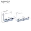 Expandable Sink Rack Expandable Telescopic Sink Storage Shelf Towel Rack Easy Install Kitchen Drain Rack with Ventilation Drainage Multifunctional Organizer for Homes Telescopic Sink Rack. 