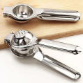 Stainless Steel Lemon Squeezer Hand Manual Juicer Kitchen Tools for Lime Lemon Orange Fruits Juicer Lemon Press Citrus Squeezer and Bottle Opener. 