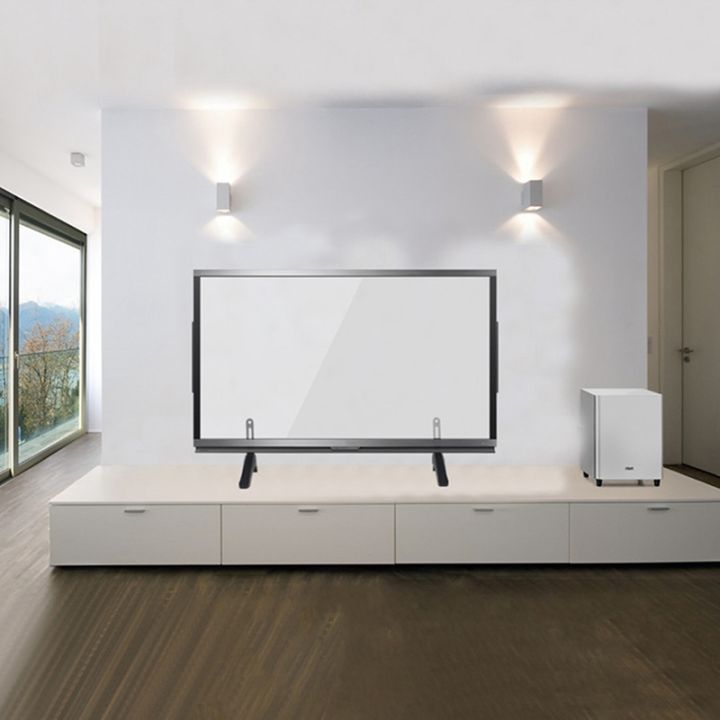 Steel%20TV%20Base%20For%20LCD%20Pedestal%20Screen%20Stand%20Home%20Universal%20Monitor%20Riser%20For%2032%20To%2065%20Inches%20-%20Image%202