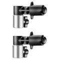 NXFDSIOZ 2X Photography Reflector Holder Clip Reflector Fotografia Spring Clamp for Photo Softbox Bracket Video Photography Stand. 