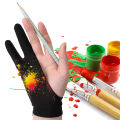 1/2Pcs Two-finger Painting Gloves XS/S/M/L Anti-touch Anti-pollution Hand Glove For Universal Drawing Double Finger Gloves. 