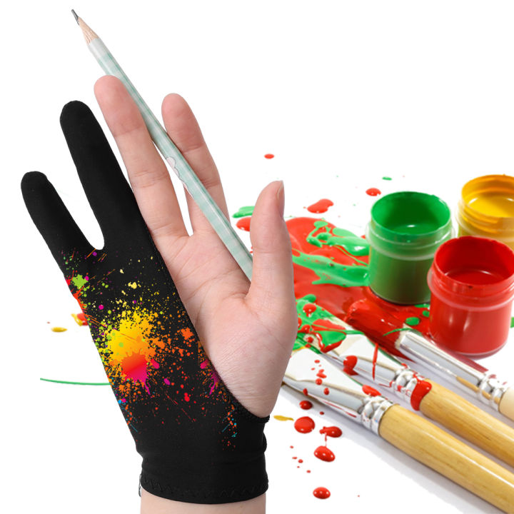 1/2Pcs%20Two-finger%20Painting%20Gloves%20XS/S/M/L%20Anti-touch%20Anti-pollution%20Hand%20Glove%20For%20Universal%20Drawing%20Double%20Finger%20Gloves%20-%20Image%202