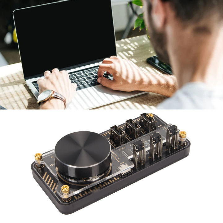 Essential%20Hub%20Programmable%203%20Interfaces%20Volume%20Knob%20Easy%20Control%20Multimedia%20Audio%20Controller%20For%20Lap%20Pc%20Hot%20-%20Image%205