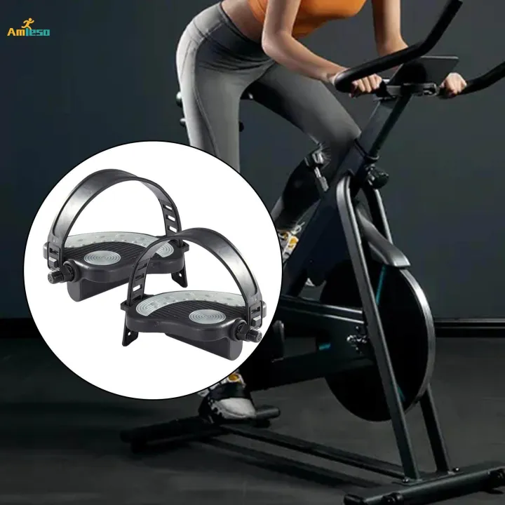 Exercise%20Bike%20Bicycle%20Pedals%20with%20Adjustable%20Straps%20Short%2014mm%20spindle%20-%20Image%209