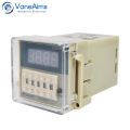 DH48J Counter Relay AC220V 380v 8 pin DC12V 24V DH48J-8 Contact Electronic Digital Display Count Acyclic LED Counter 1-999900. 