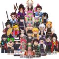 【Cheap】Compatible with LEGO Demon Slayer Figures: Tanjiro Kamado, Nezuko, Butterfly Ninja, Infinity Train Building Blocks Toys. 