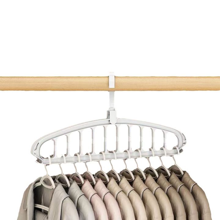 Rotating%20Folding%20Clothes%20Hanger%20Closet%20Organizer%20Multi-port%20Clothing%20Drying%20Rack%20Foldable%20Plastic%20Scarf%2011-hole%20Storage%20Hangers%20-%20Image%207