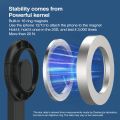 Portable Magnetic Selfie Stick Tripod for Magsafe iPhone 14 13 12 Handheld Stabilizer Rod with Remote Controller for Samsung. 
