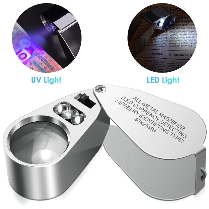 Handheld%2040x%2025mm%20LED%20Luminous%20Foldable%20Magnifier%20Portable%20Jewelry%20Magnifying%20Loupe%20Glass%20Lens%20With%20Led%20UV%20Light%20-%20Image%206